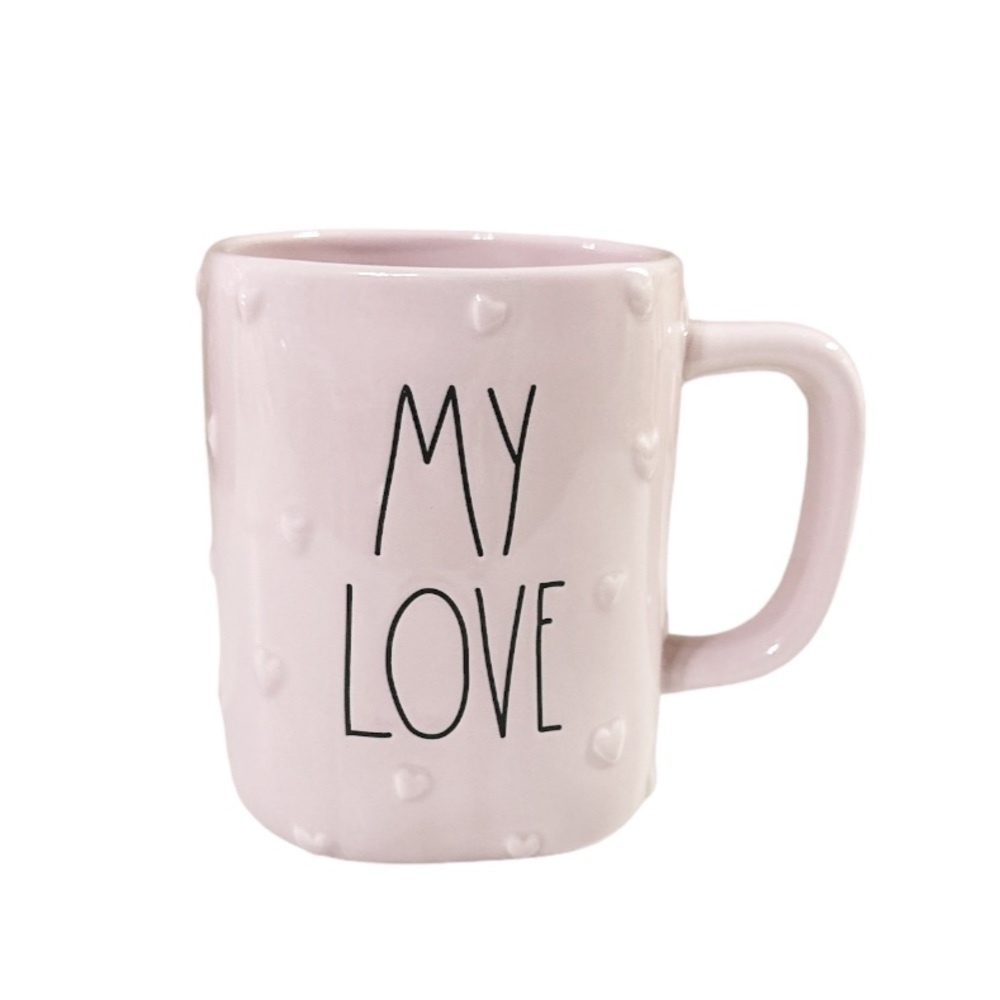NEW Rae Dunn MY LOVE Double Sided Mug 💖💖💖